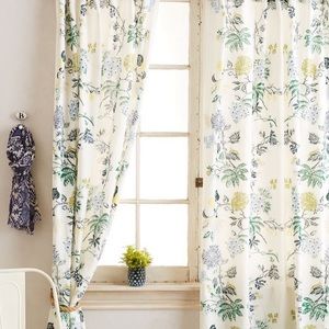 Anthropologie Kalei Curtain Drapes 84 x 50